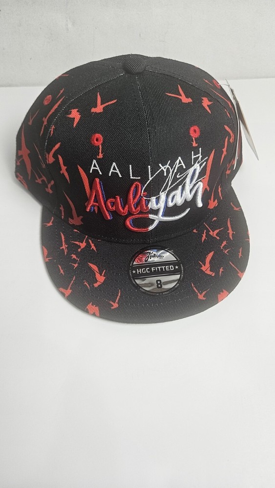 Aaliyah Fitted Hat Cap NWT Size 8 Headgear Classics Concert Music Flat Bill-image