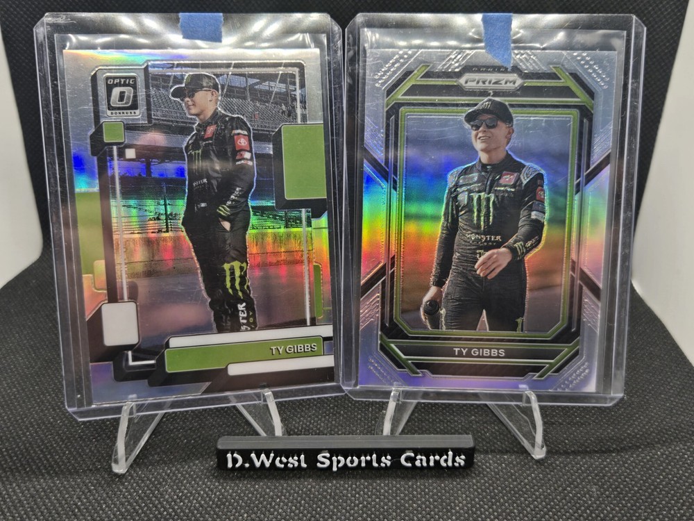 2023 Ty Gibbs Optic Holo And Silver Prizm LOT