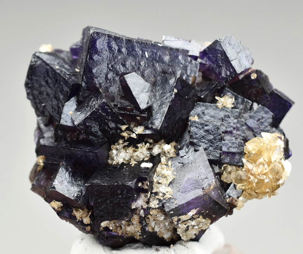 Fluorite and Calcite Specimen from Minerva #1 Mine, Hardin County Illinois