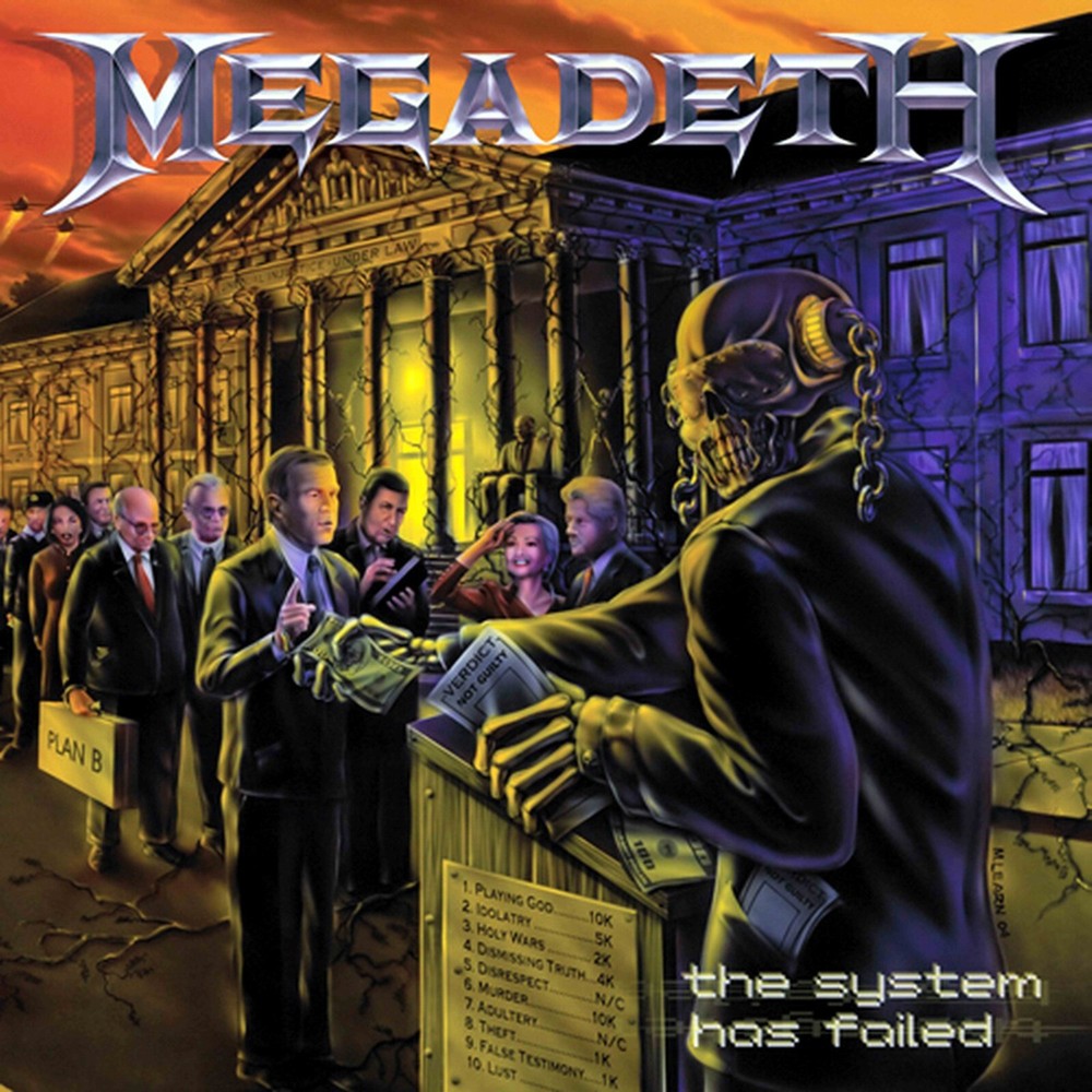 Megadeth the system has failed Poster Wall Art Decor Photo Prints 16, 20, 24