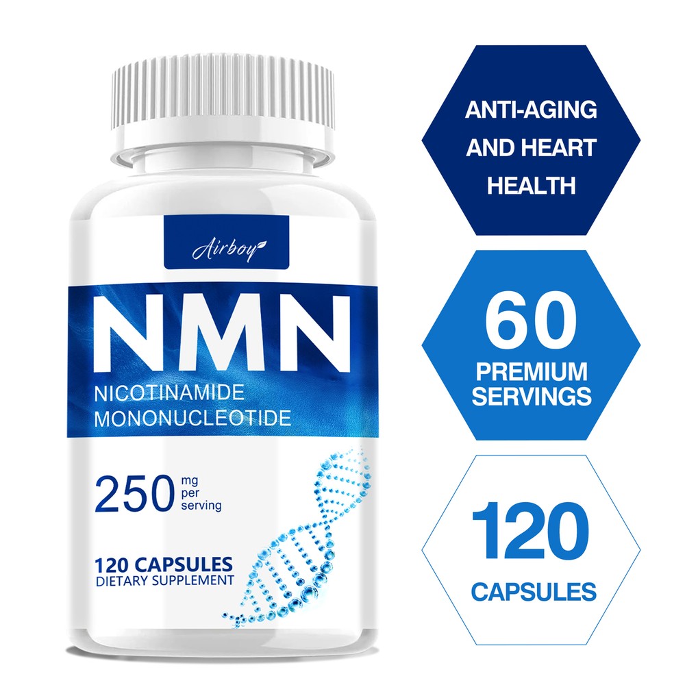 Nicotinamide Capsules 250mg - Upplement Energy Support Skin & Heart Health