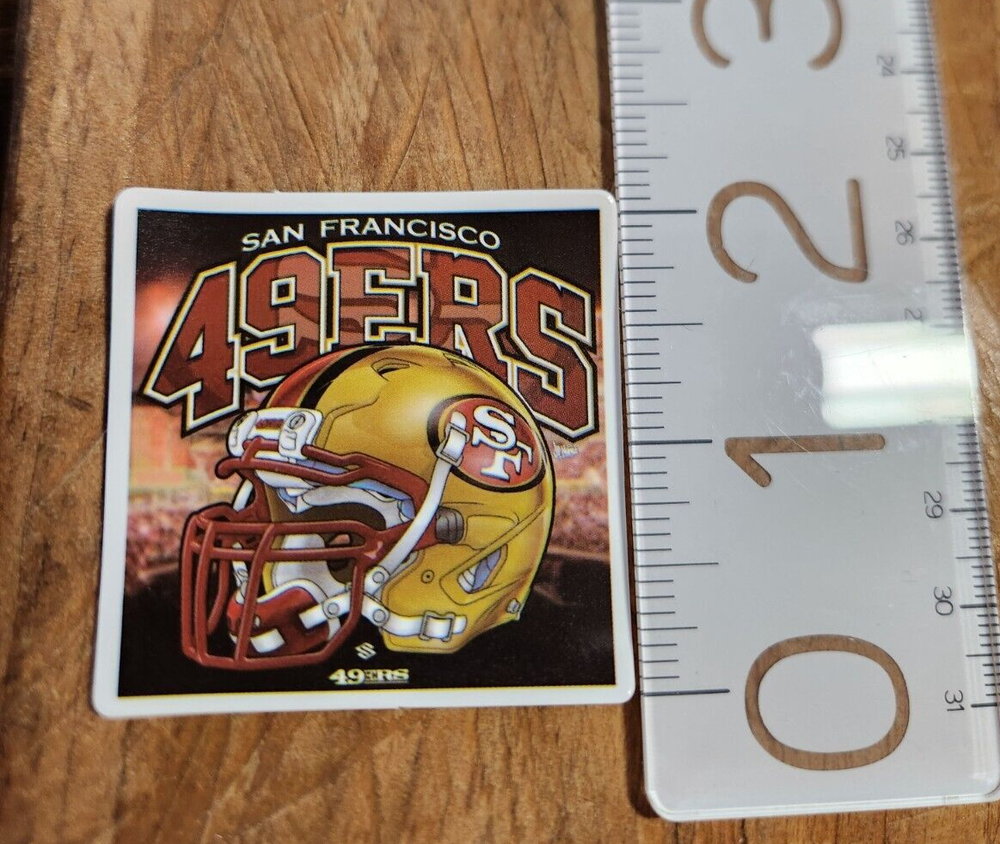 San Francisco 49ers NFL Football Team Sticker Decal for Fans