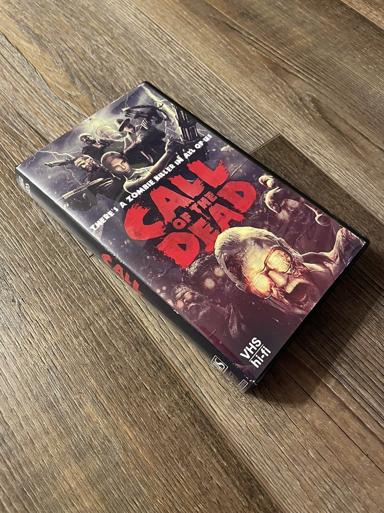 Call Of Duty Zombies Coleccionable VHS DISPLAY Call Of The Dead “vacío”
