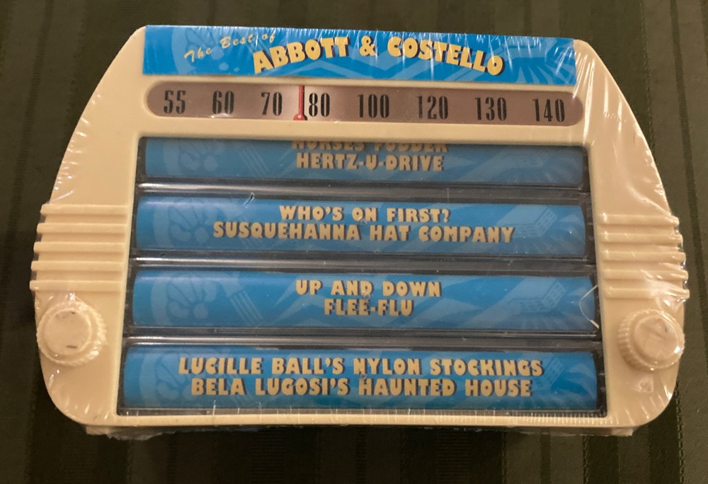 The Best of Abbott & Costello Audio Cassette Tapes Lot Of 4 Brand New sealed-image