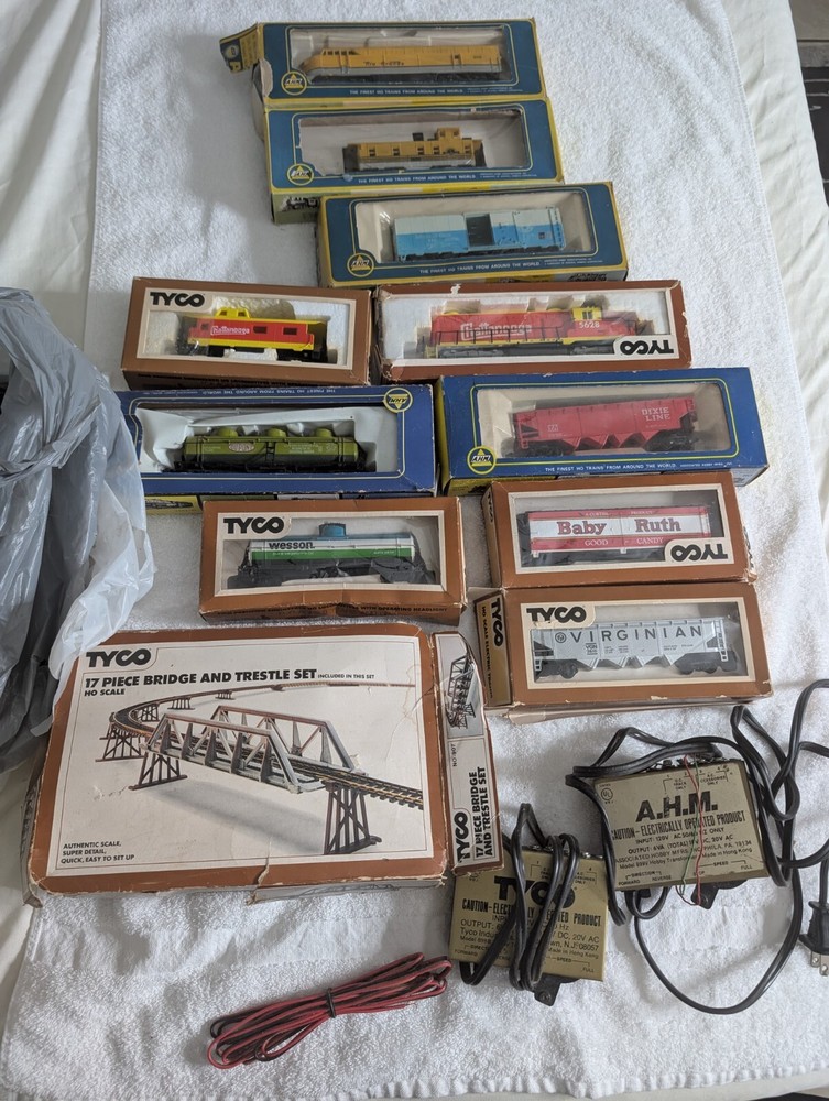 vintage train set