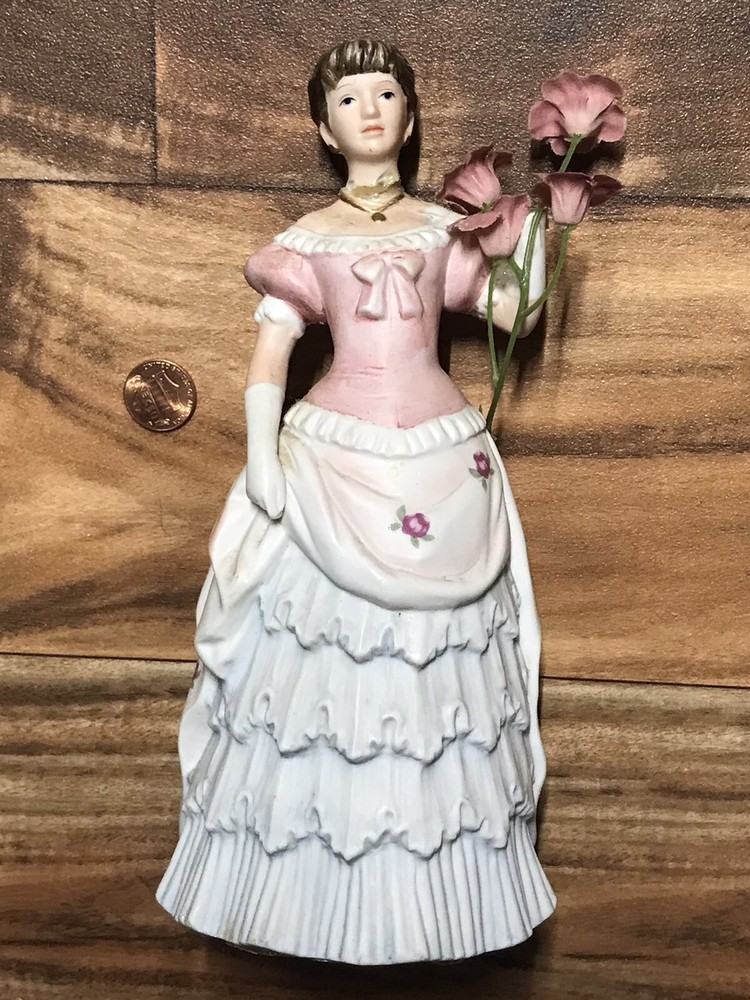 Vintage Homco Victorian Lady Figurine-Southern Belle # 1421