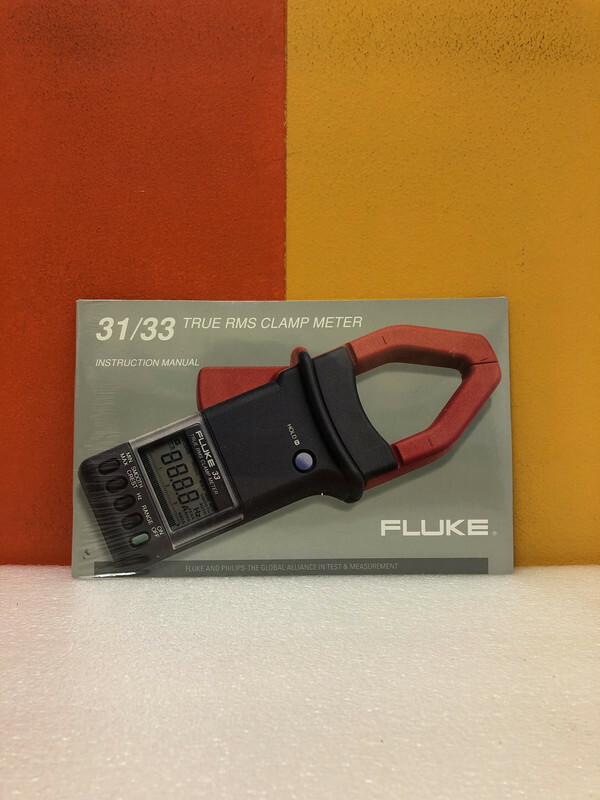 Fluke 31/33 True RMS Clamp Meter Instruction Manual