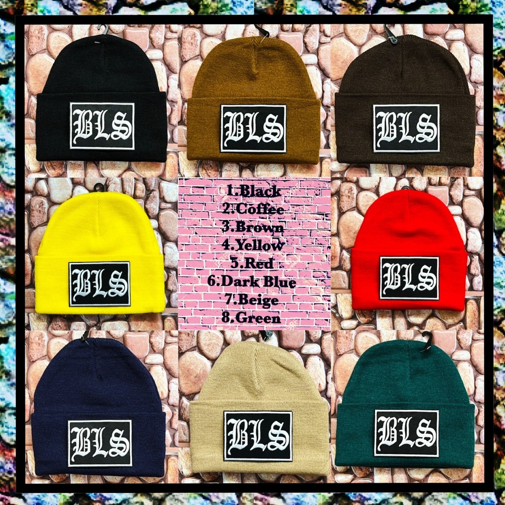 BLACK LABEL SOCIETY BLACK ( OTHER COLORS ) PATCHED BEANIE ➕ NECKLACE