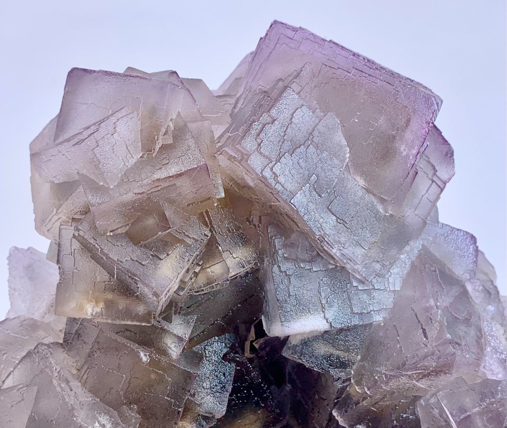 3650g Stunning Natural Purple Cubic Fluorite Specimen from Pakistan