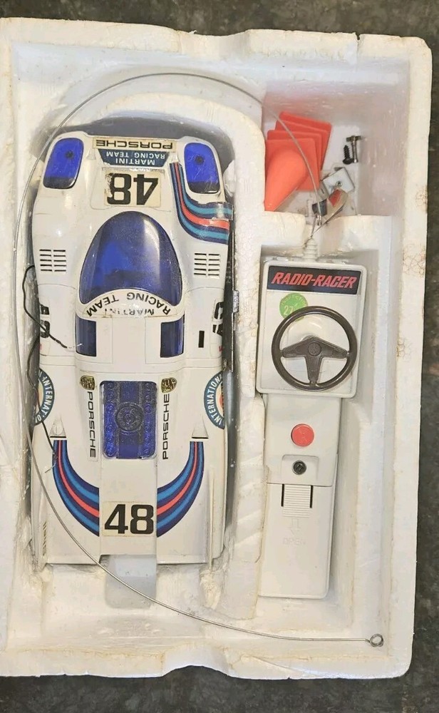 Vintage Rare Sears Roebuck Muzzler Martini Race Car RC Parts Repair Porsche