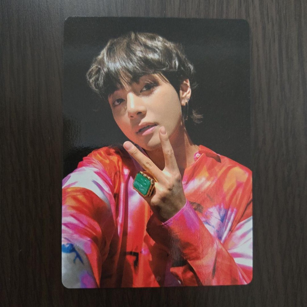 BTS V Taehyung Official Photo Card Amibom-image