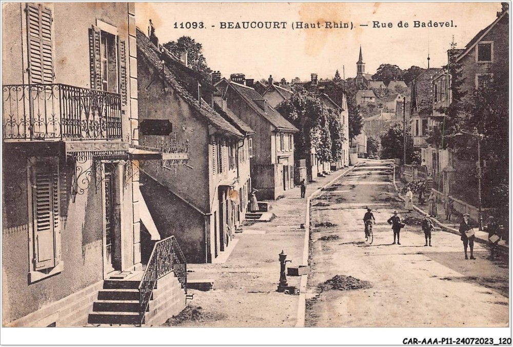 CAR-AAAP11-68-0836 - Beaucourt - Street Badevel-image