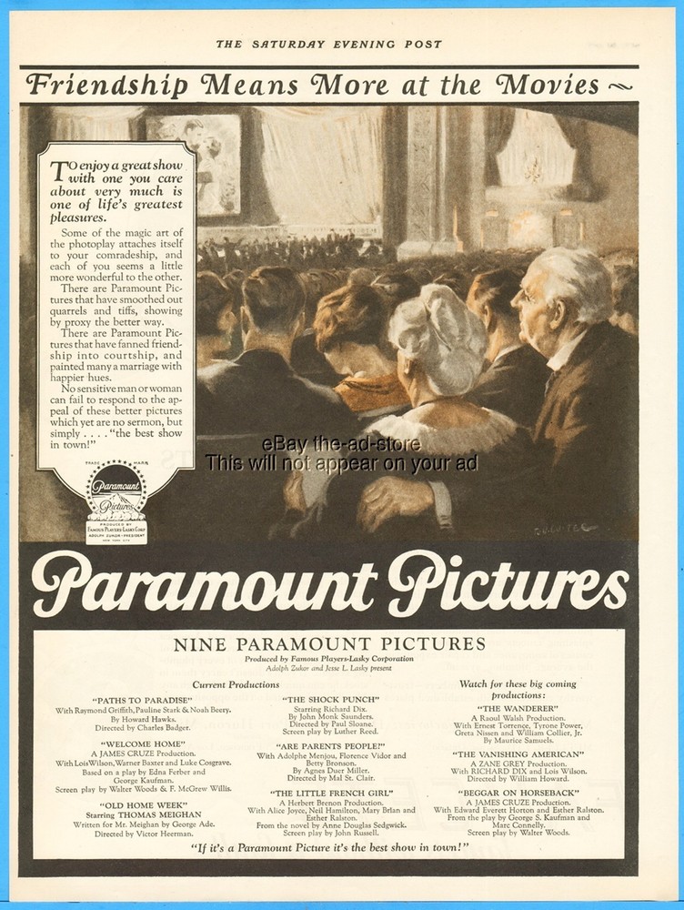 1925 Paramount Silent Film Collection Celebrating Friendship in 9 Classic Movies