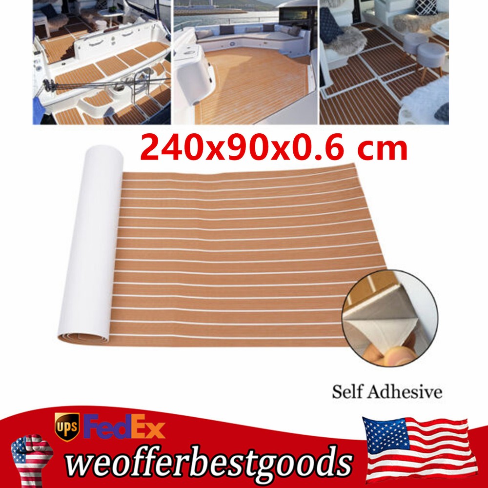 EVA Foam Teak Boat Decking Sheet 6mm Marine Yacht Floor Mat