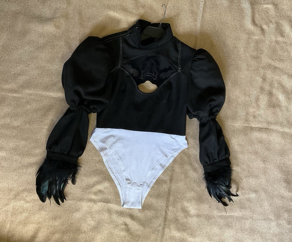 Miccostumes Feather Sleeve Anime Cosplay Costume