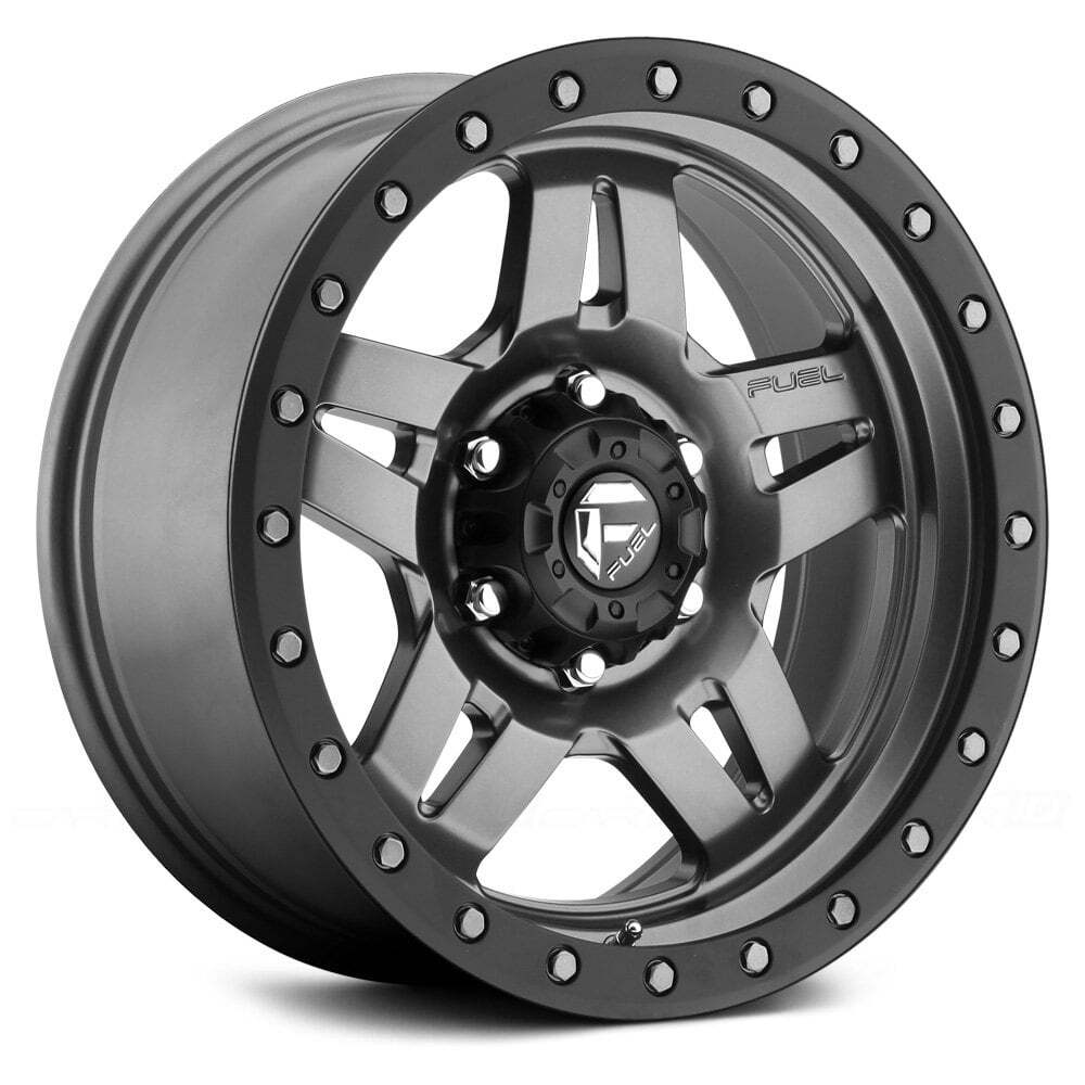 ANZA Fuel D558 18x9 5x127 Graphite Wheels Set of 4