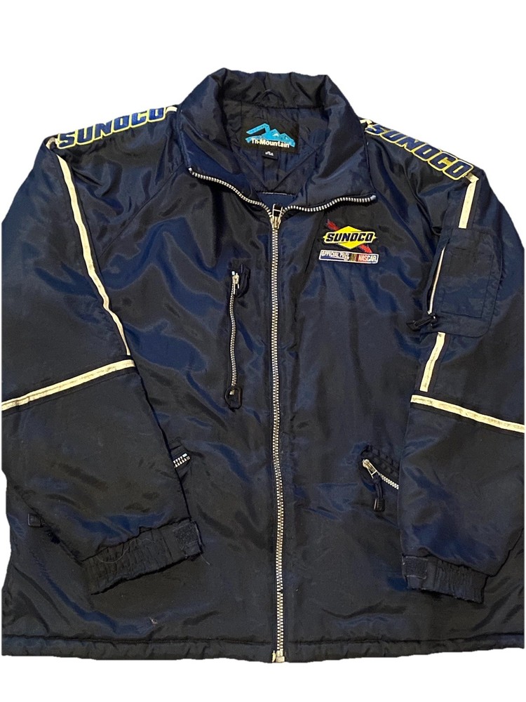 Vintage Early 2000s NASCAR Sunoco Jacket Men's XL Racing Collectible