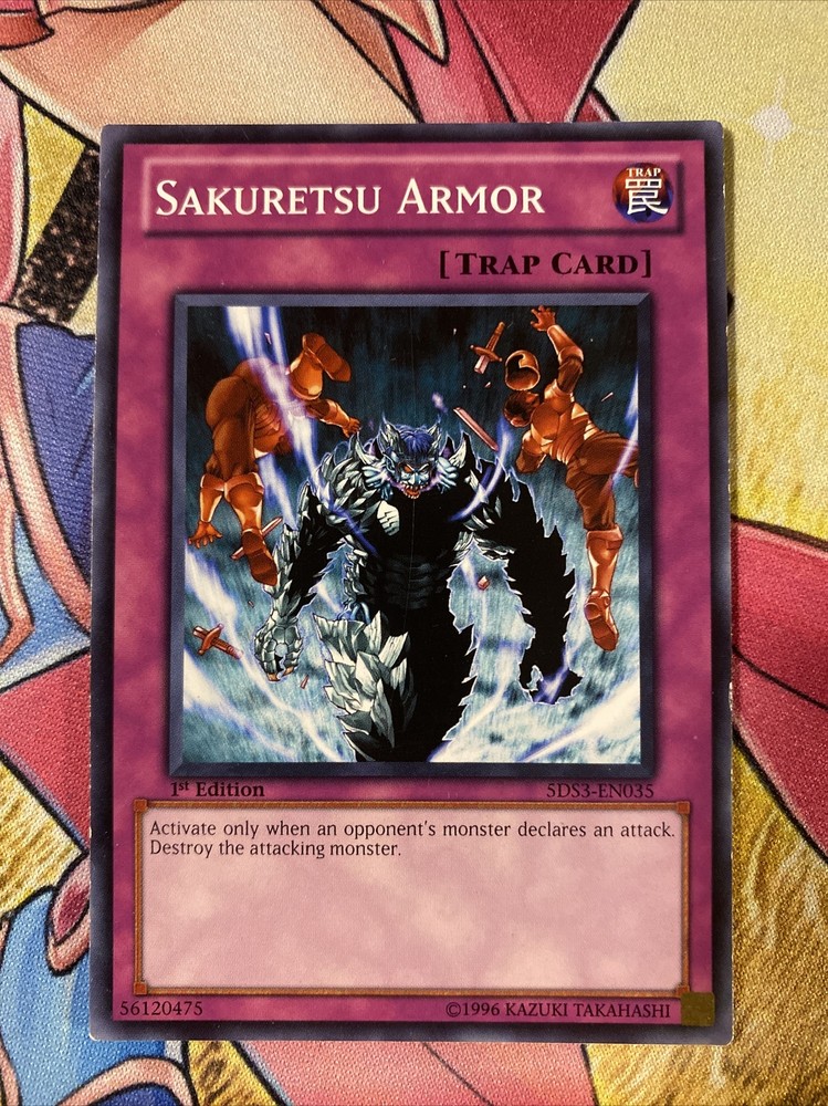 Yugioh Sakuretsu Armor 5DS3-EN035 Common 1st Edition English LP-image