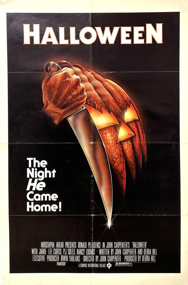 HALLOWEEN - John Carpenter (1978) Vintage Horror Original One Sheet Poster