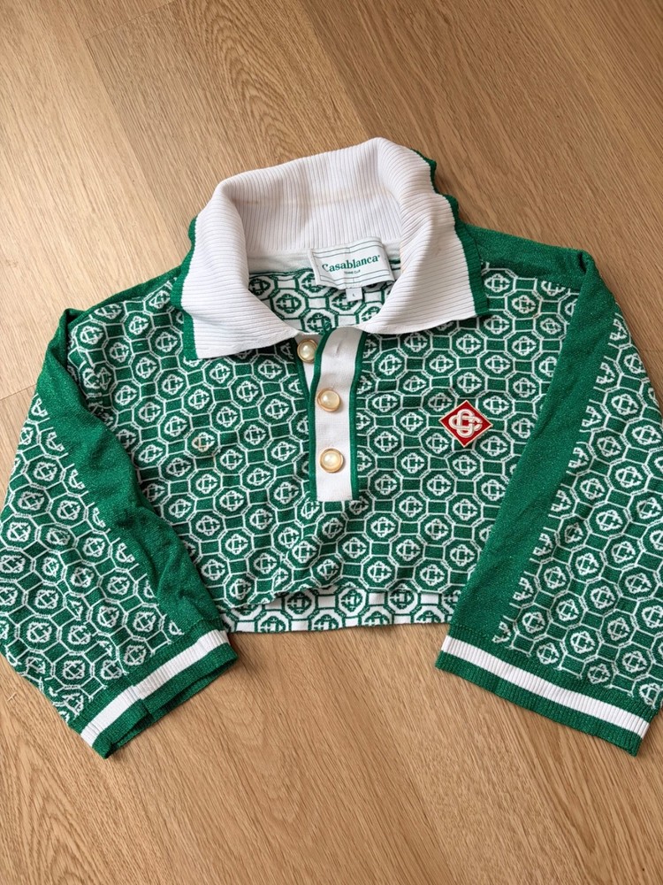 casablanca shirt women tennis club Large