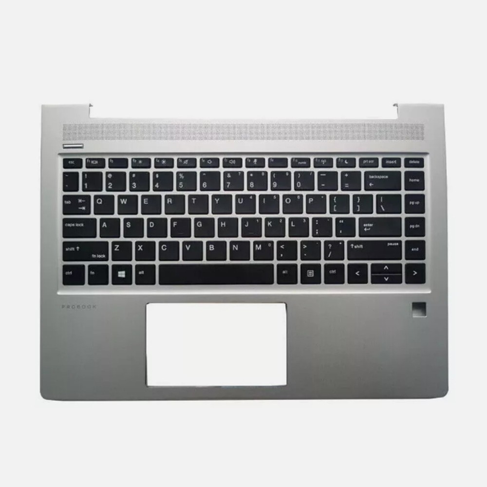 L44588-001 For HP Probook 440 G6 445 G6 G7 Laptop Palmrest Backlit Keyboard