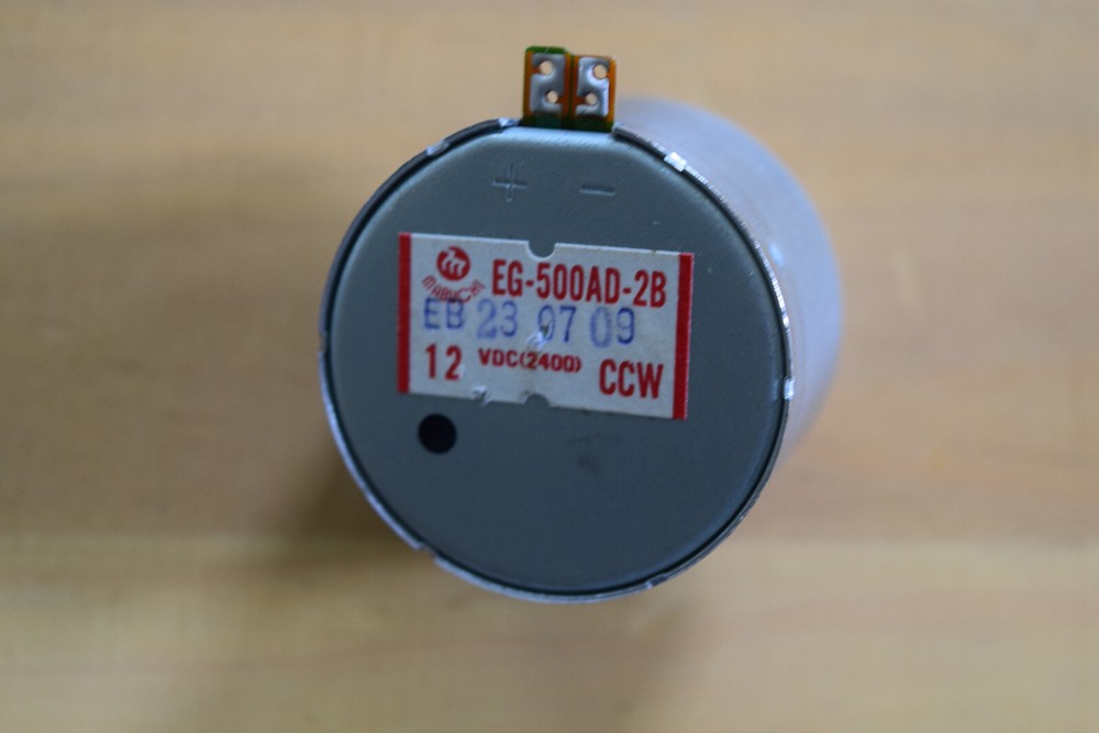 Mabuchi  EG-500AD-2B DC 12V 2400 RPM CCW Capstan motor Tascam 103 102 and others
