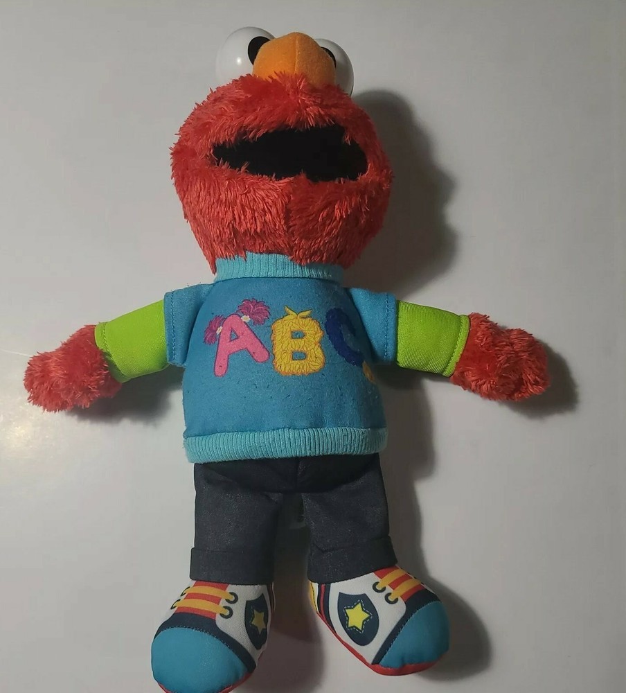 Sesame Street ABC Elmo Talking Singing Plush Toy 12.5