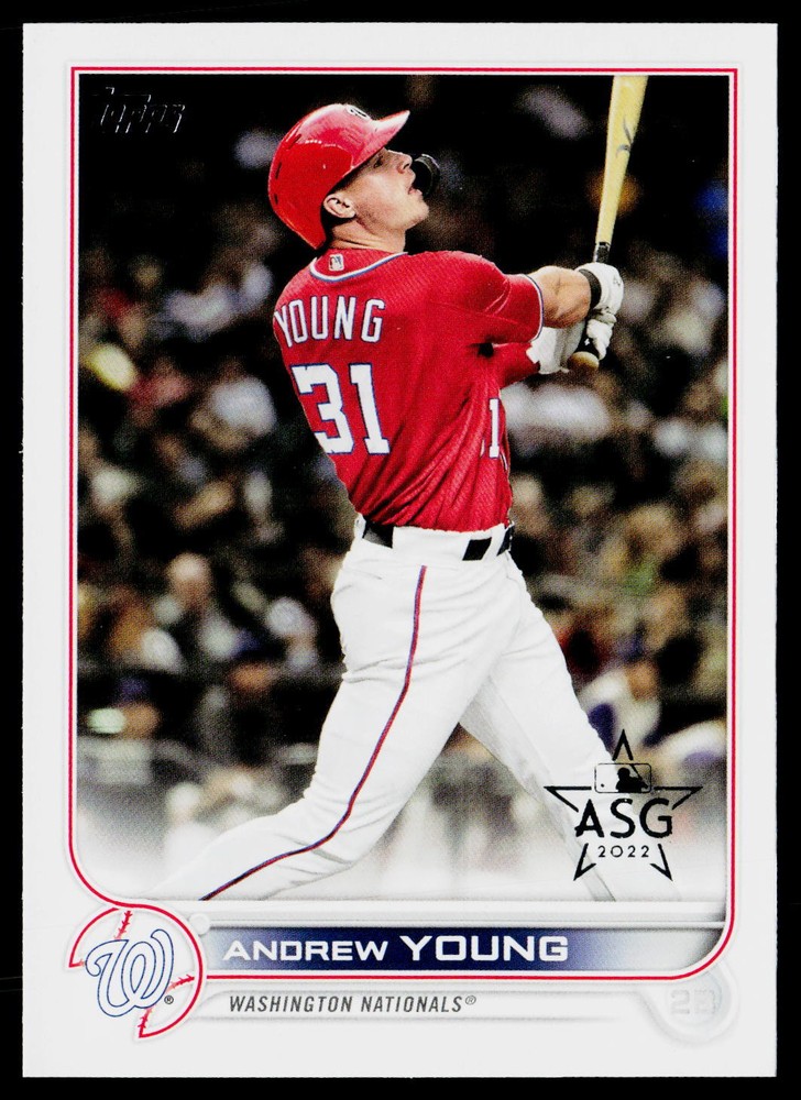 Andrew Young 2022 Topps All-Star Game Stamped #404 Nationals Baseball Card