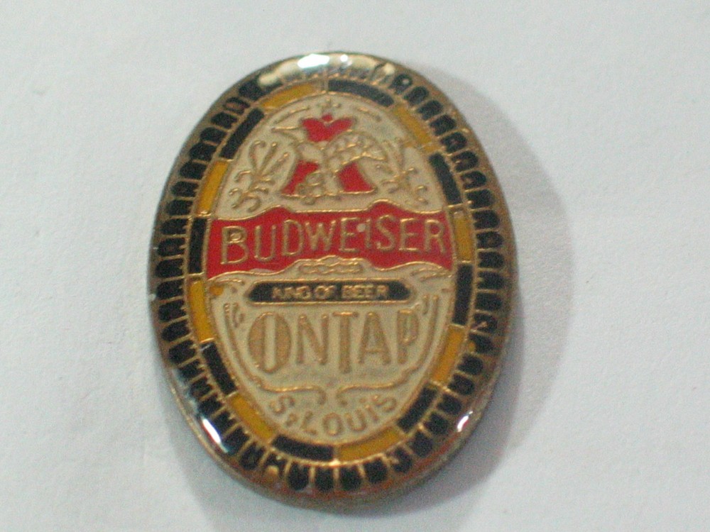 Budweiser King of Beer On Tap Beer Pin (Budweiser #4)