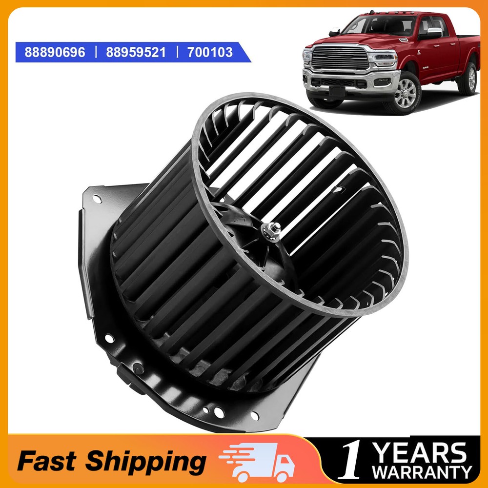 A/C Blower Motor with Fan Cage For Chevy GMC C1500 C2500 K1500 K2500 1992-1996