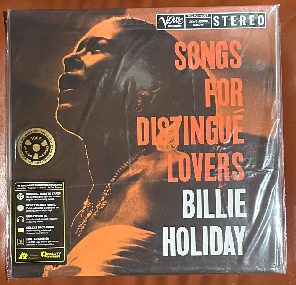 Billie Holiday - Songs For Distingue Lovers [2-lp, 45 RPM] Analogue Productions