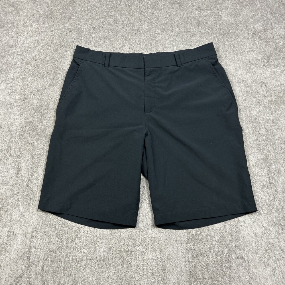 Nike Shorts Mens 36 x 10 Black Performance Golf Chino Dri fit Stretch