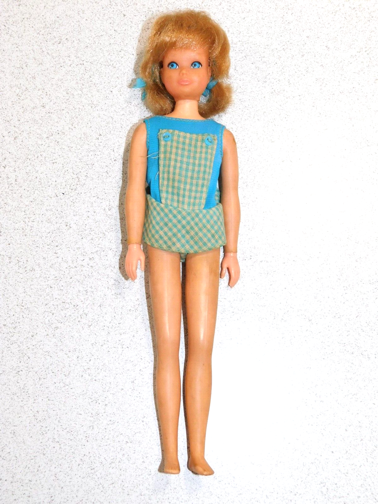 Barbie VINTAGE 1972 POSE N PLAY SKIPPER Doll No Box!