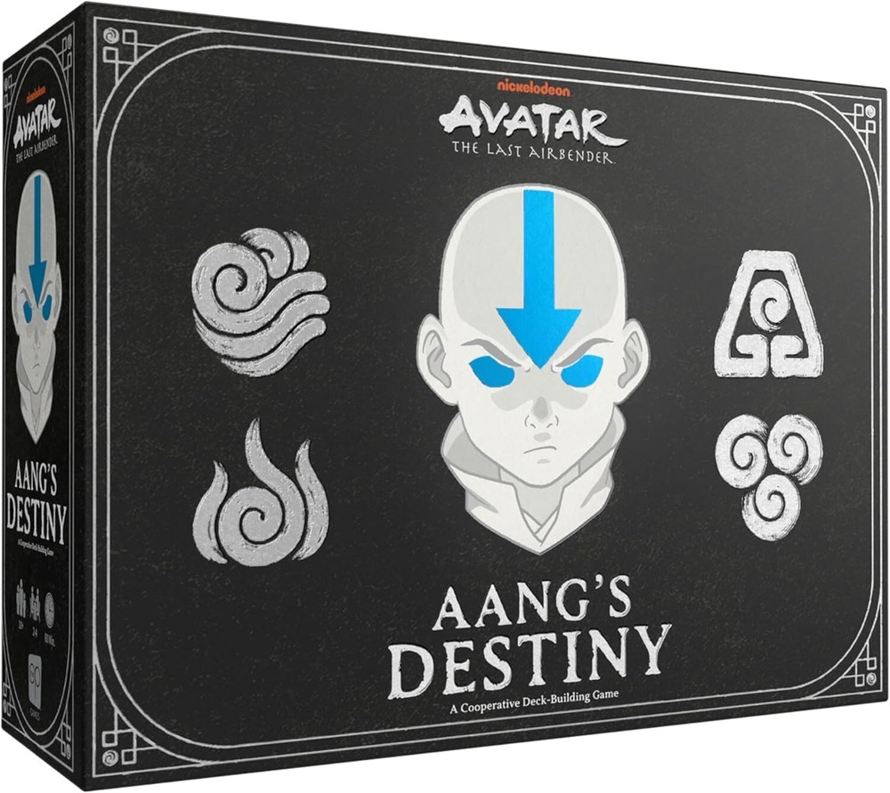 Avatar The Last Airbender Aang's Destiny Cooperative Deck-Building Game Brand New Adventure-image