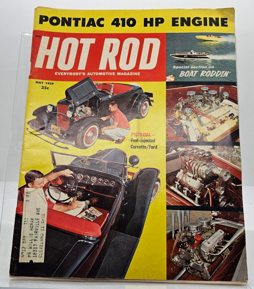 Hot Rod Everybody's Automotive Magazine May 1959