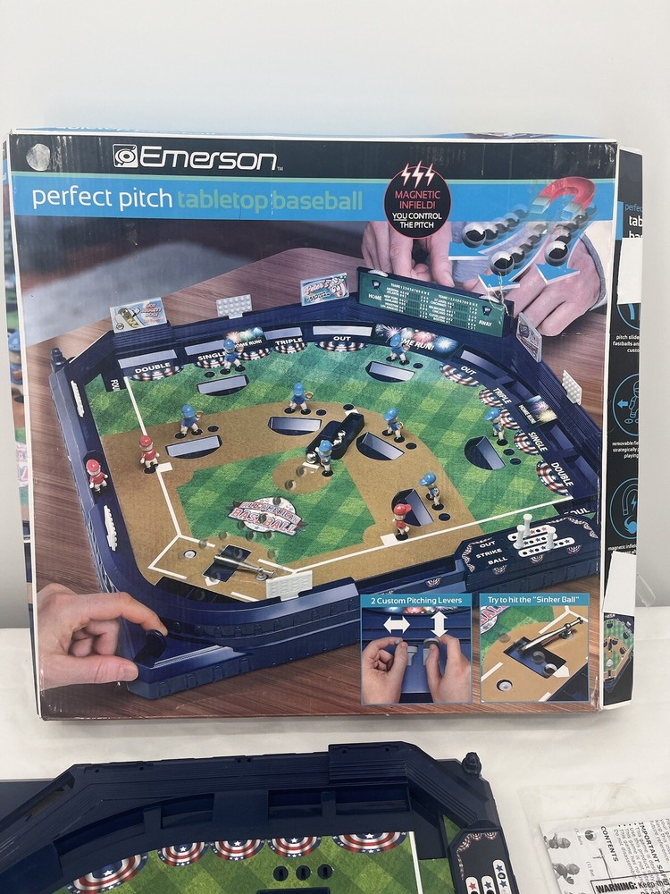 Sharper Image Perfect Pitch Tabletop Baseball Game