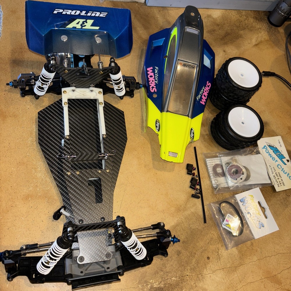 Vintage RC 1:10 Traxxas/factory Works TRX3/TCP,  Awesome Car, A&L Powerglide!!!