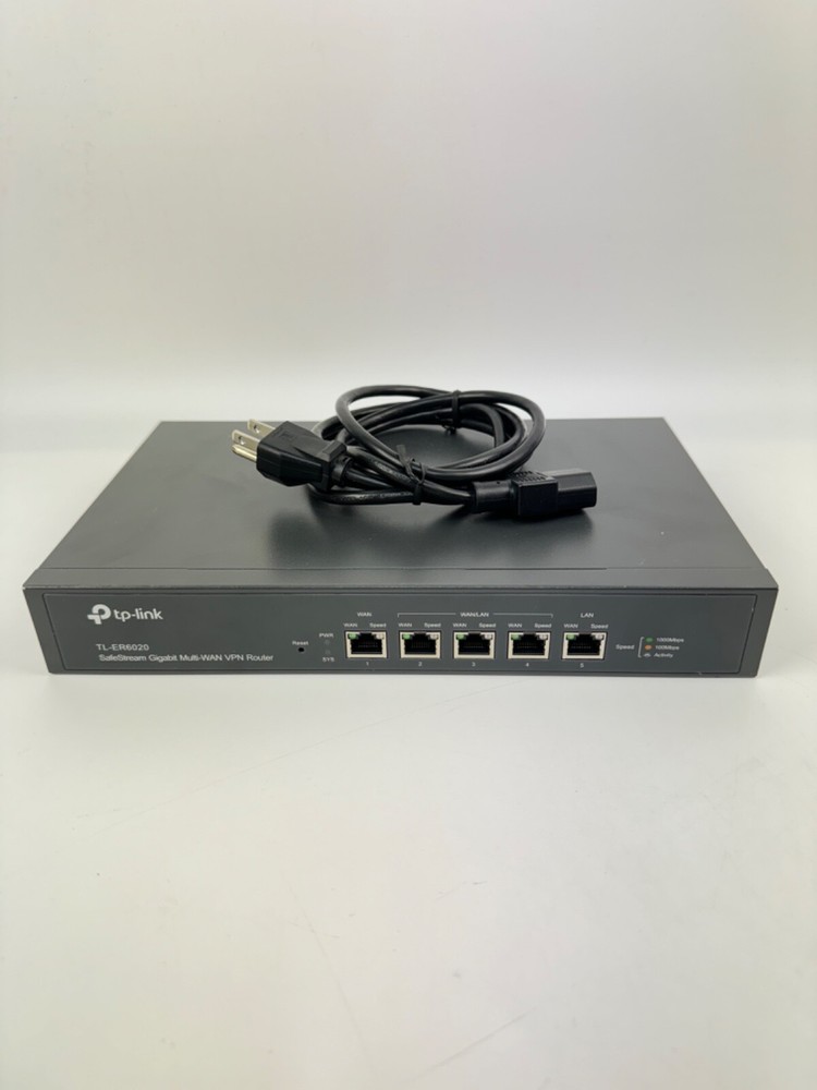 TP-Link TL-ER6020 SafeStream Gigabit Dual-WAN VPN Router