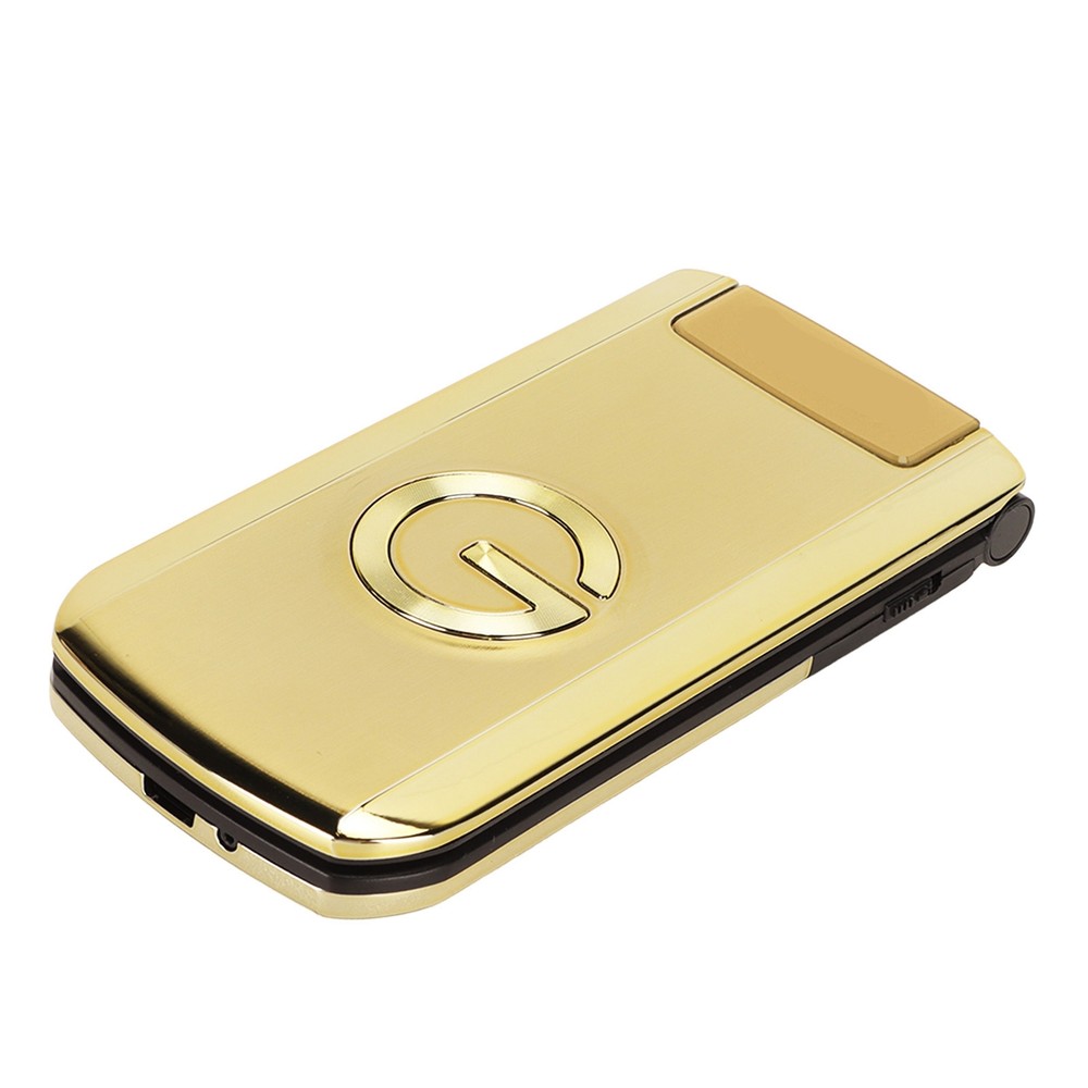 Senior Flip Phone Gold Flip Cell Phone Dual Card Dual Standby For Daily Life