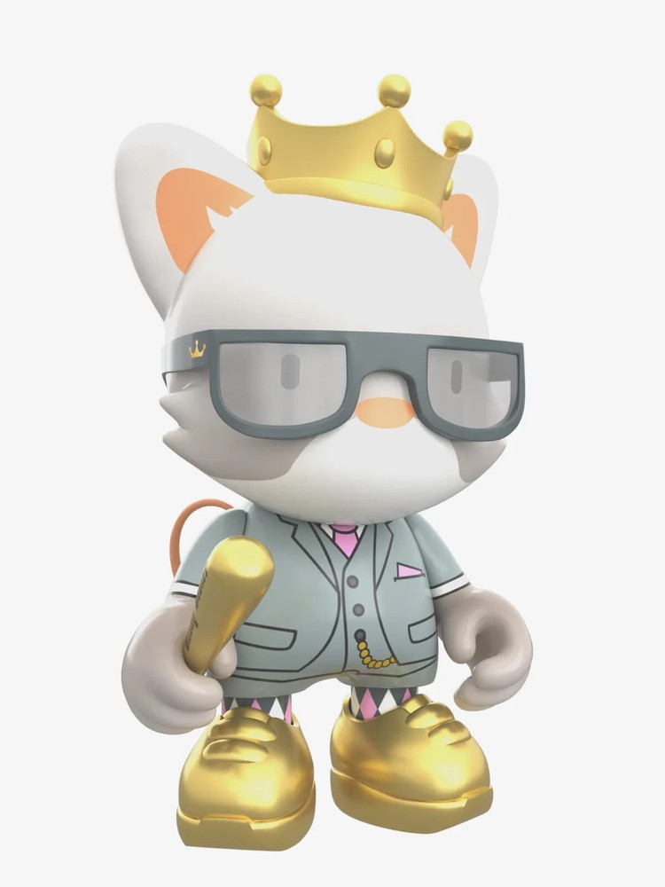 Superplastic:  KING JANKY the FIRST - 3 in Art Toy Huck Gee