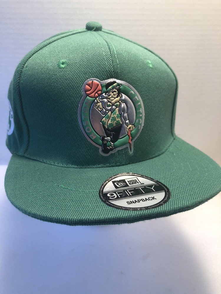 New Boston Celtics 9Fifty Snapback Hat Cap NBA 3D Logo