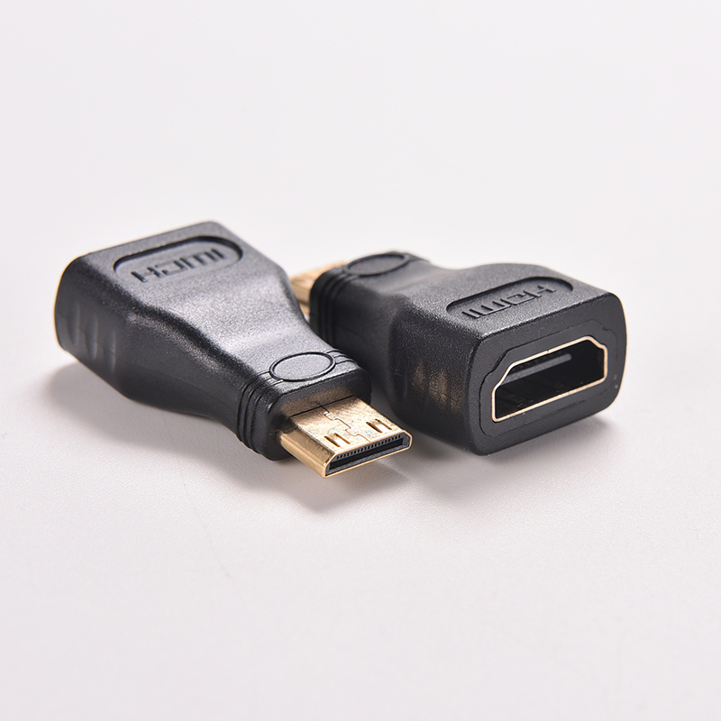 For HDTV MiNi hdmi  Type C Male to hdmi  Type A Female Adapter Connector J*D#
