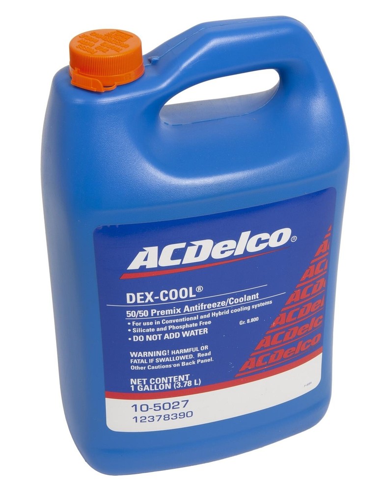Genuine GM Dex-Cool 50/50 Pre-Mix Engine Coolant - 1 gal 12378390