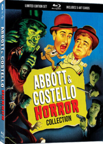 Abbott & Costello Horror Collection (1948-1955) [New Blu-ray] Ltd Ed, Lenticul-image