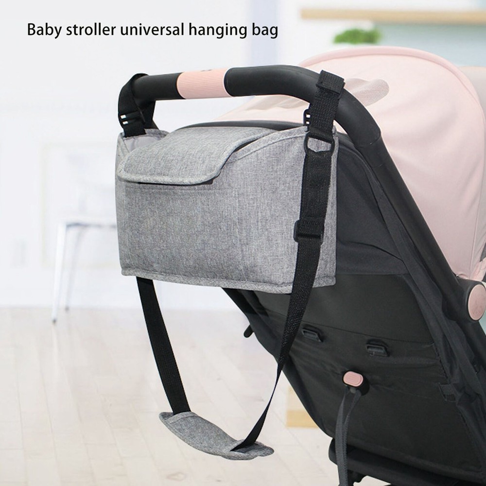 Baby Stroller Hanging Bag Multipurpose Large Capacity Stylish Lightweight Stroll