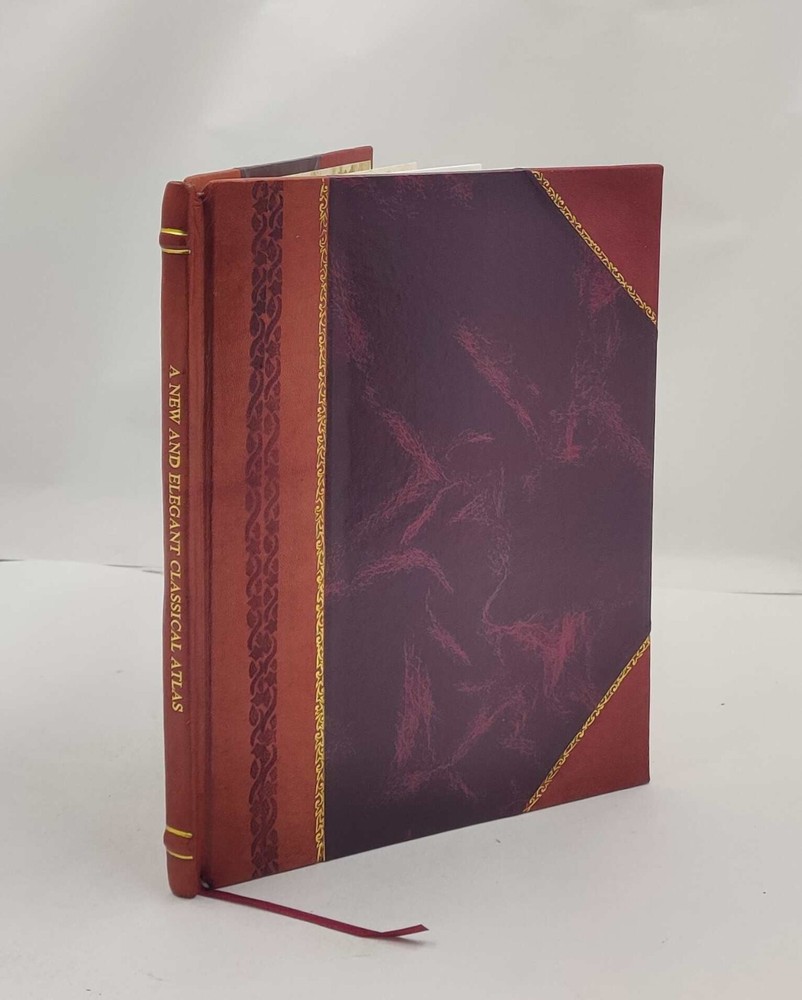 Classical Elegant Atlas with Maps Leather Bound Edition