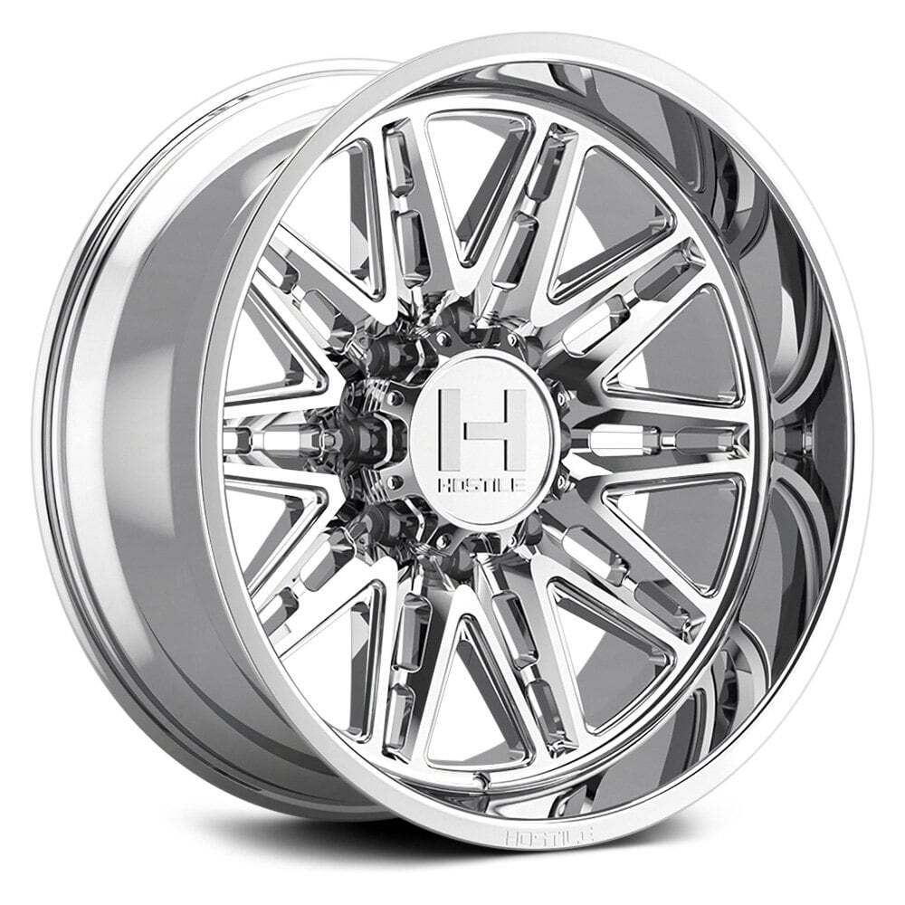 Hostile H126 MANIAC Wheels 20x9 (0, 8x170, 125.2) Chrome Rims Set of 4