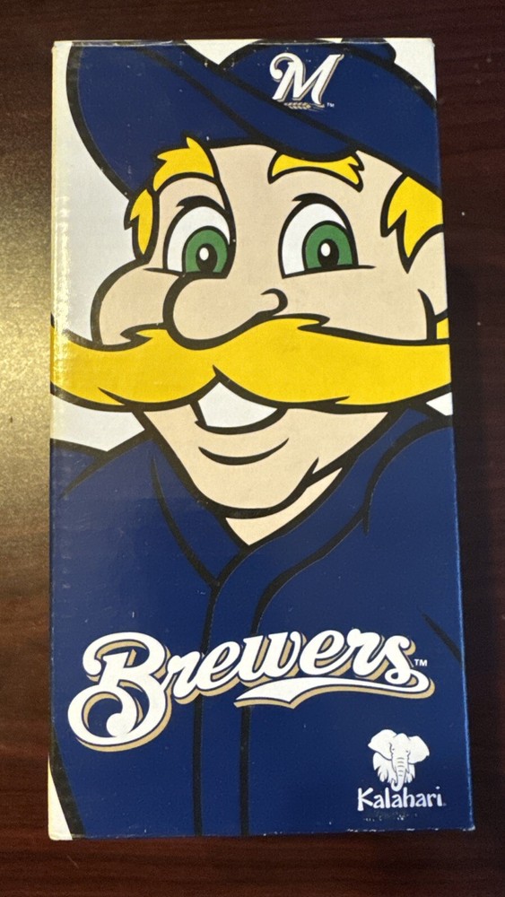 2010 Kalahari Bernie Brewer Milwaukee Brewers Bobblehead SGA Mascot Baseball NEW
