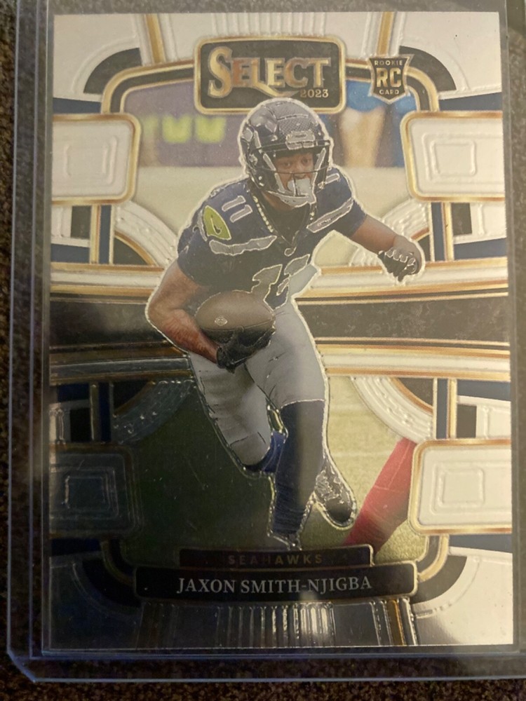 2023 Panini Select Jaxson Smith Njigba Concourse Silver (RC) #87