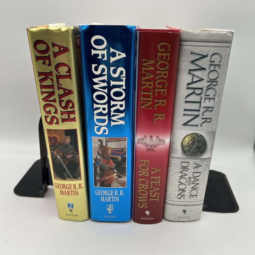 Game of Thrones Hardcover Set Books 2-5 by George R.R. Martin Fantasy Epic-image